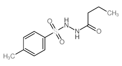 Butanoic acid,2-[(4-methylphenyl)sulfonyl]hydrazide结构式
