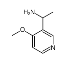 1-(4-methoxypyridin-3-yl)ethanamine Structure