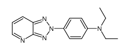 N,N-diethyl-4-(triazolo[4,5-b]pyridin-2-yl)aniline结构式