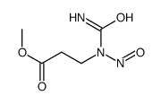 methyl 3-[carbamoyl(nitroso)amino]propanoate结构式