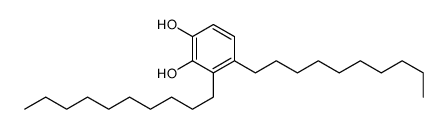 3,4-didecylbenzene-1,2-diol结构式