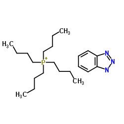 Tetrabutylphosphonium benzotriazol-1-ide structure