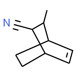 7-methylbicyclo[2.2.2]oct-2-ene-8-carbonitrile结构式