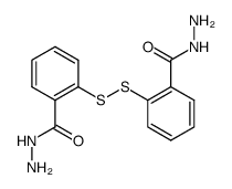 2,2'-Dithiobis-benzoic acid dihydrazide结构式