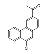 3-acetyl-9-chlorophenanthrene Structure