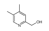 2-Pyridinemethanol,4,5-dimethyl-(9CI)结构式