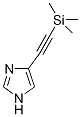 (4-IMIDAZINYLETHYNYL)TRIMETHYLSILANE Structure