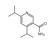 4,6-diisopropylpyridine-3-carboxamide Structure