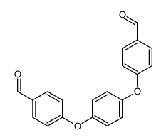4-[4-(4-formylphenoxy)phenoxy]benzaldehyde Structure