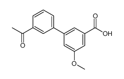 3-(3-acetylphenyl)-5-methoxybenzoic acid结构式