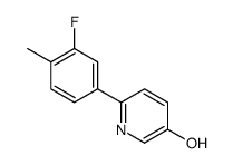 6-(3-fluoro-4-methylphenyl)pyridin-3-ol Structure
