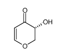 (R)-3-hydroxy-2H-pyran-4-one Structure