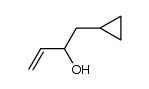 1-cyclopropylbut-3-en-2-ol Structure