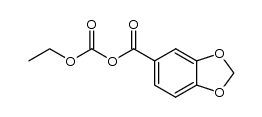 ethyl carbonic-piperonylic anhydride Structure