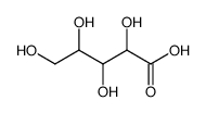 2,3,4,5-Tetrahydroxypentanoic acid结构式