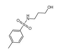 N-(3-Hydroxypropyl)-4-methylbenzenesulfonamide Structure