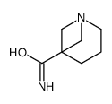 1-Azabicyclo[3.1.1]heptane-5-carboxamide(9CI) Structure