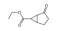 Ethyl 2-oxobicyclo[3.1.0]hexane-6-carboxylate Structure