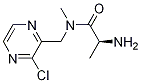 (S)-2-AMino-N-(3-chloro-pyrazin-2-ylMethyl)-N-Methyl-propionaMide Structure