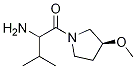 (S)-2-AMino-1-(3-Methoxy-pyrrolidin-1-yl)-3-Methyl-butan-1-one Structure