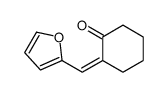 2-(2-Furylmethylene)cyclohexanone Structure