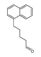5-naphthalen-1-ylpentanal结构式