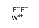 tetrafluorotungsten structure