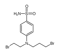 4-[(2-Bromoethyl)(2-bromopropyl)amino]benzene-1-sulfonamide picture