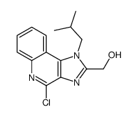 [4-chloro-1-(2-methylpropyl)imidazo[4,5-c]quinolin-2-yl]methanol Structure