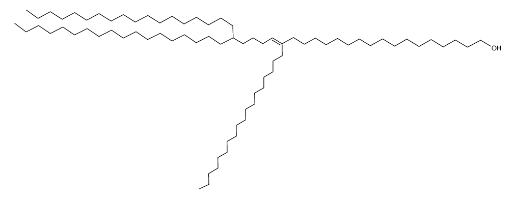 18,23-dioctadecyl-18-hentetraconten-1-ol结构式