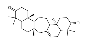 C(14a)-Homo-27-norgammacera-14-ene-3,21-dione structure
