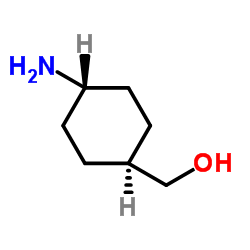 trans-4-Aminocyclohexanemethanol structure