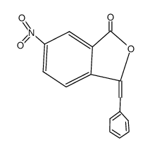 3-benzylidene-6-nitro-3H-isobenzofuran-1-one结构式