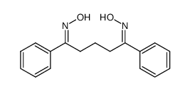 1,5-diphenyl-pentane-1,5-dione dioxime结构式