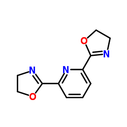 2,6-双(4,5-二氢噁唑-2-基)吡啶结构式