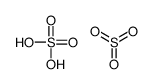 Oxosulfane dioxide-sulfuric acid (1:1) Structure