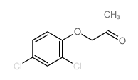 2-Propanone,1-(2,4-dichlorophenoxy)- structure