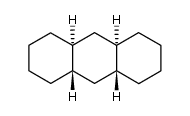 (4aS)-1,2,3,4,4aα,5,6,7,8,8aβ,9,9aβ,10,10aα-Tetradecahydroanthracene结构式