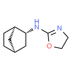 2-Oxazolamine,N-(1R,2R,4S)-bicyclo[2.2.1]hept-2-yl-4,5-dihydro-,rel-(9CI)结构式