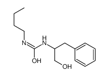 1-butyl-3-(1-hydroxy-3-phenylpropan-2-yl)urea结构式