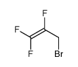 3-bromo-1,1,2-trifluoroprop-1-ene结构式