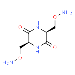 O-Aminocyclo(Ser-O-amino-Ser-) structure