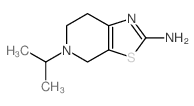 5-Isopropyl-4,5,6,7-tetrahydro-thiazolo[5,4-c]-pyridin-2-ylamine Structure