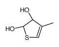 (2R,3R)-4-methyl-2,3-dihydrothiophene-2,3-diol Structure