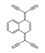 2-[4-(dicyanomethylidene)naphthalen-1-ylidene]propanedinitrile Structure