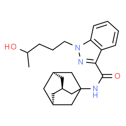 AKB48 N-(4-hydroxypentyl) metabolite structure