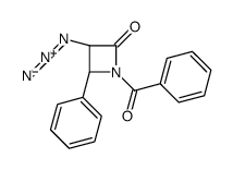 (3S,4R)-3-azido-1-benzoyl-4-phenylazetidin-2-one Structure