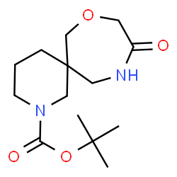 Tert-Butyl 10-Oxo-8-Oxa-2,11-Diazaspiro[5.6]Dodecane-2-Carboxylate Structure