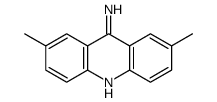 2,7-dimethylacridin-9-amine Structure