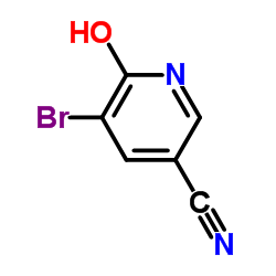 5-Bromo-6-hydroxynicotinonitrile Structure